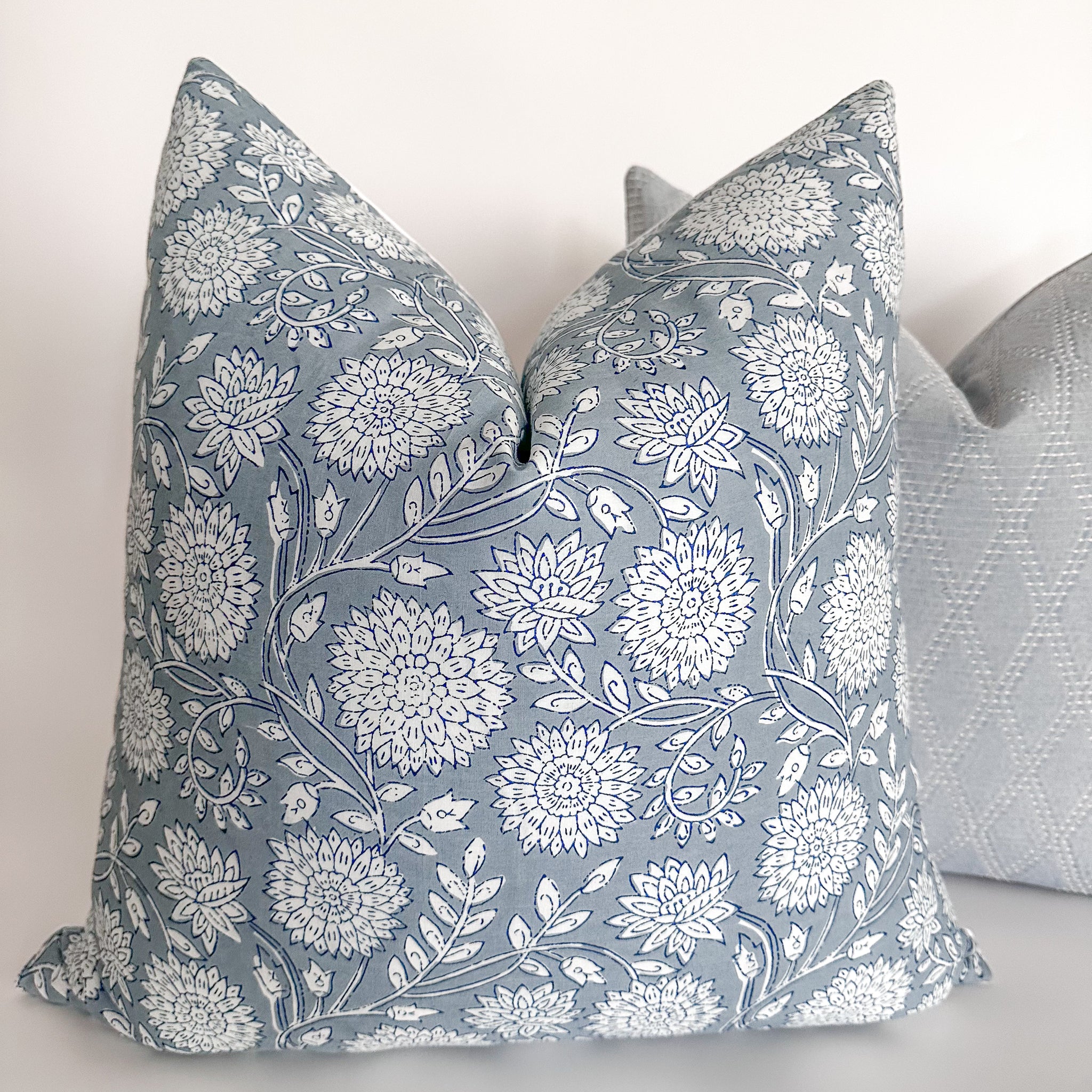 Pastel Blue Pillow Cover