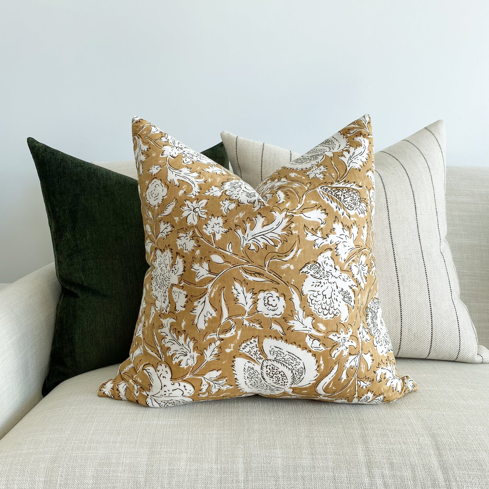 Hawthorn Flower Pillow Cover (ON THE SHELF)