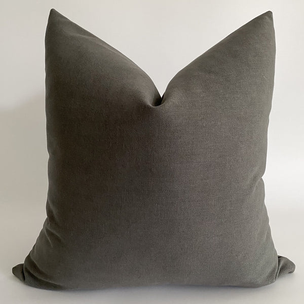 Throw Pillows, Grey Throw Pillow, Gray Throw Pillow, Hackner Home, Hackner Home Pillows, Designer Pillows, Decorative Pillow Covers, Handmade Pillows, Made in USA Pillows, Wholesale Pillows