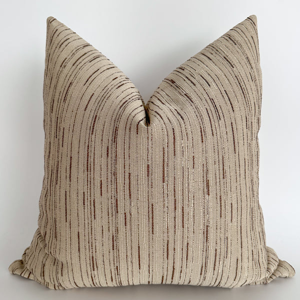 Stonehouse Brown Pillow Cover