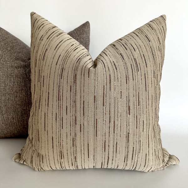 Stonehouse Brown Pillow Cover