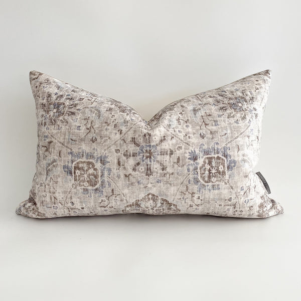 Floral Gray Pillow Cover, Velvet pillow cover, Hackner Home, Designer Pillows, High End Pillows, Throw Pillows, Decorative Pillow Covers, Pillow Shop