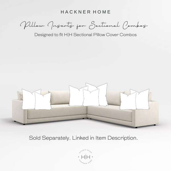 Sectional Pillow Combo 'Custom Option 1'