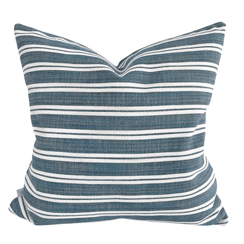 Peyton Blue Indoor/Outdoor Pillow Cover (ON THE SHELF)