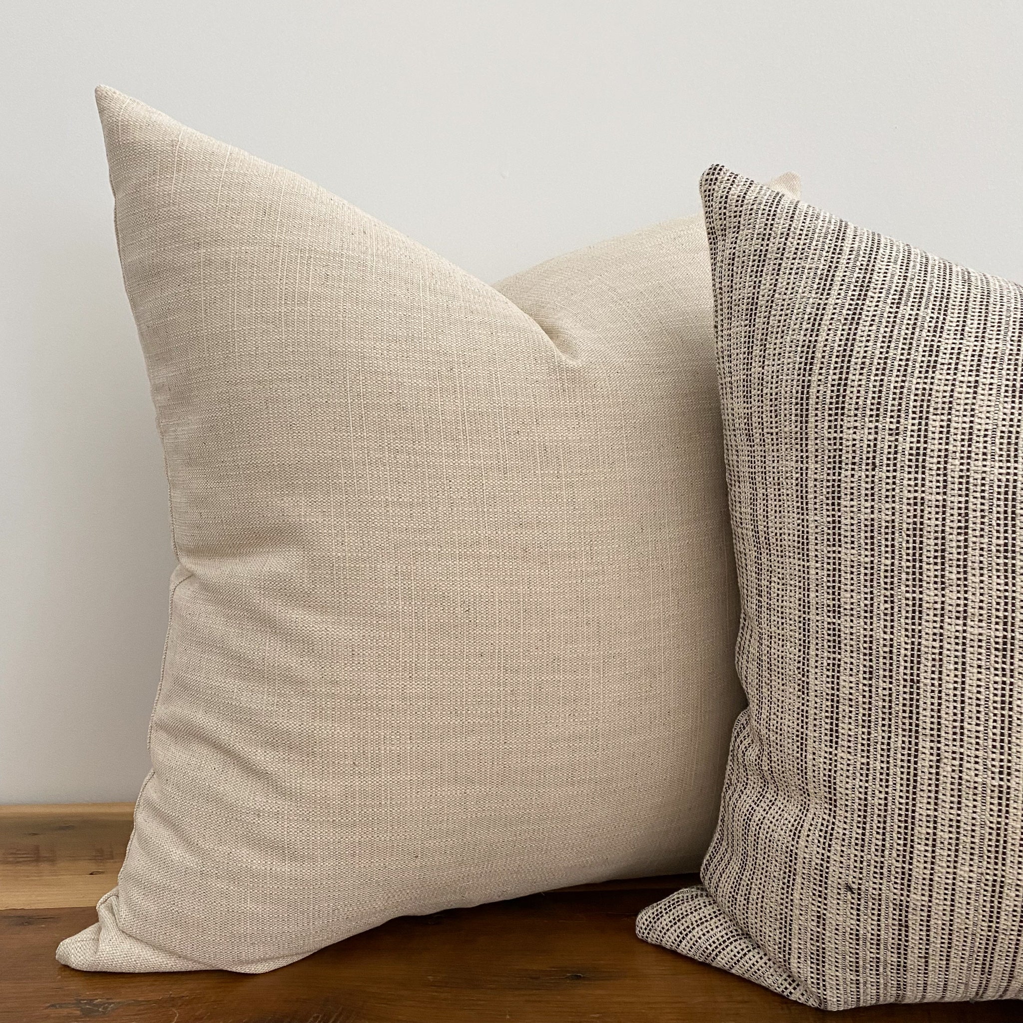 Sandy Tweed Pillow Cover