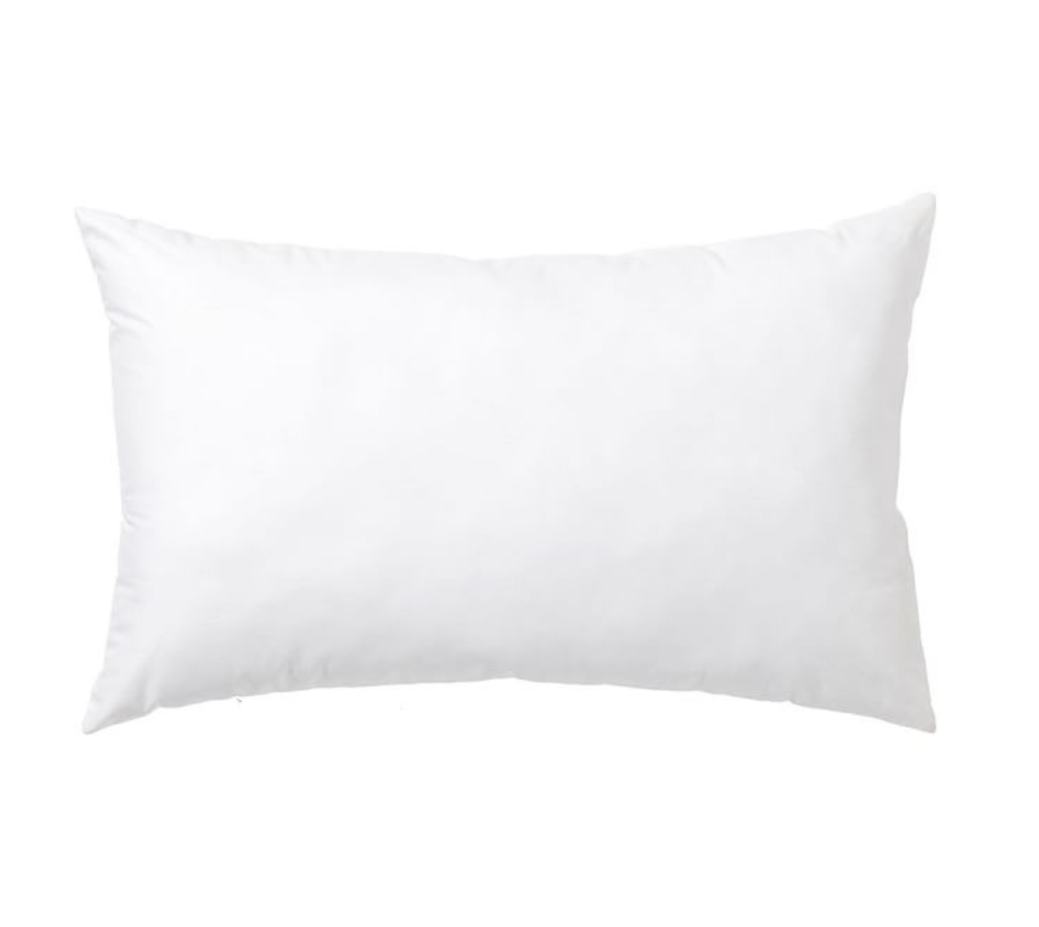 Large Lumbar Pillow with Down Insert-Cream