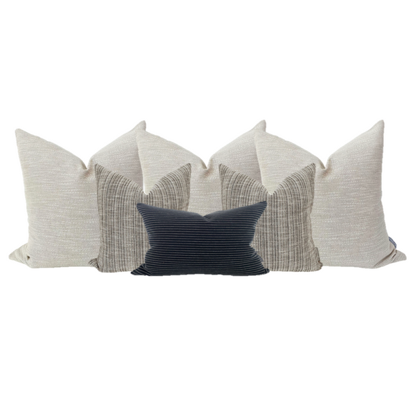 Pillow Covers Sets for bed, Bed pillow covers sets, How to style pillows on the bed, Hackner Home