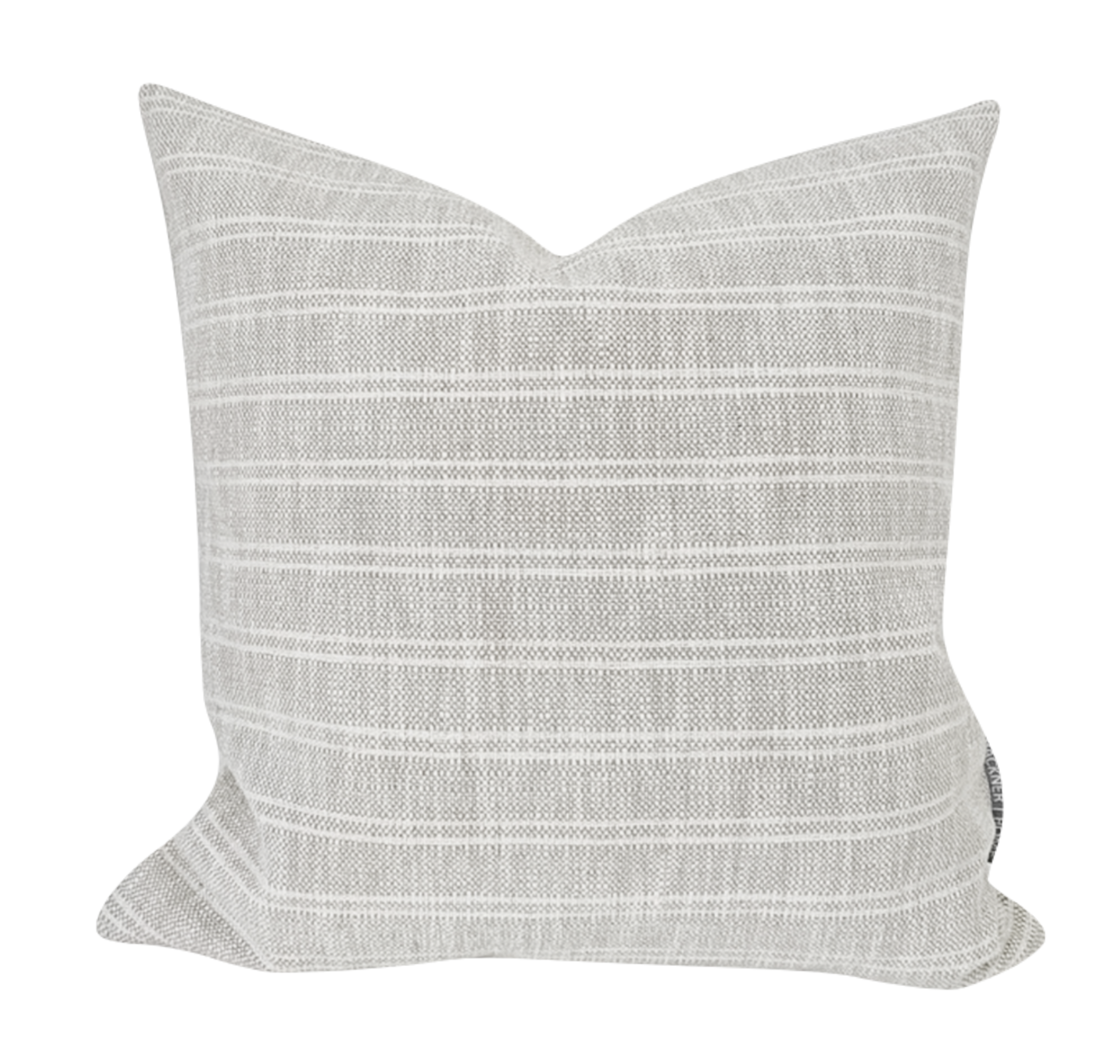 Gray white pillows top