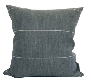 Modern Stripe | Dark Blue Pillow Cover