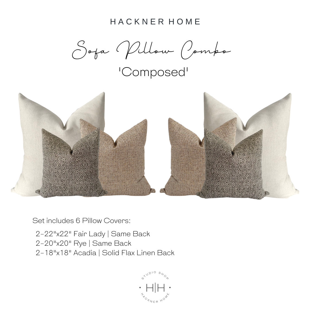 Sofa Pillow Combo | Composed