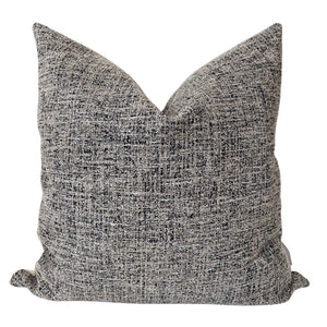 Textured Gray Pillow Cover (ON THE SHELF)