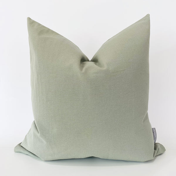 Solid Green Pillow, Eucalyptus  Green, Pillow Cover, Decorative Pillow Cover, Hackner Home, Handmade Pillows, Decorative Pillow Covers, Pillows, Home Decor Pillows, Green Pillows, Christmas Pillows, Holiday Decor Pillows, Modern Farmhouse Pillows, Curated Pillows