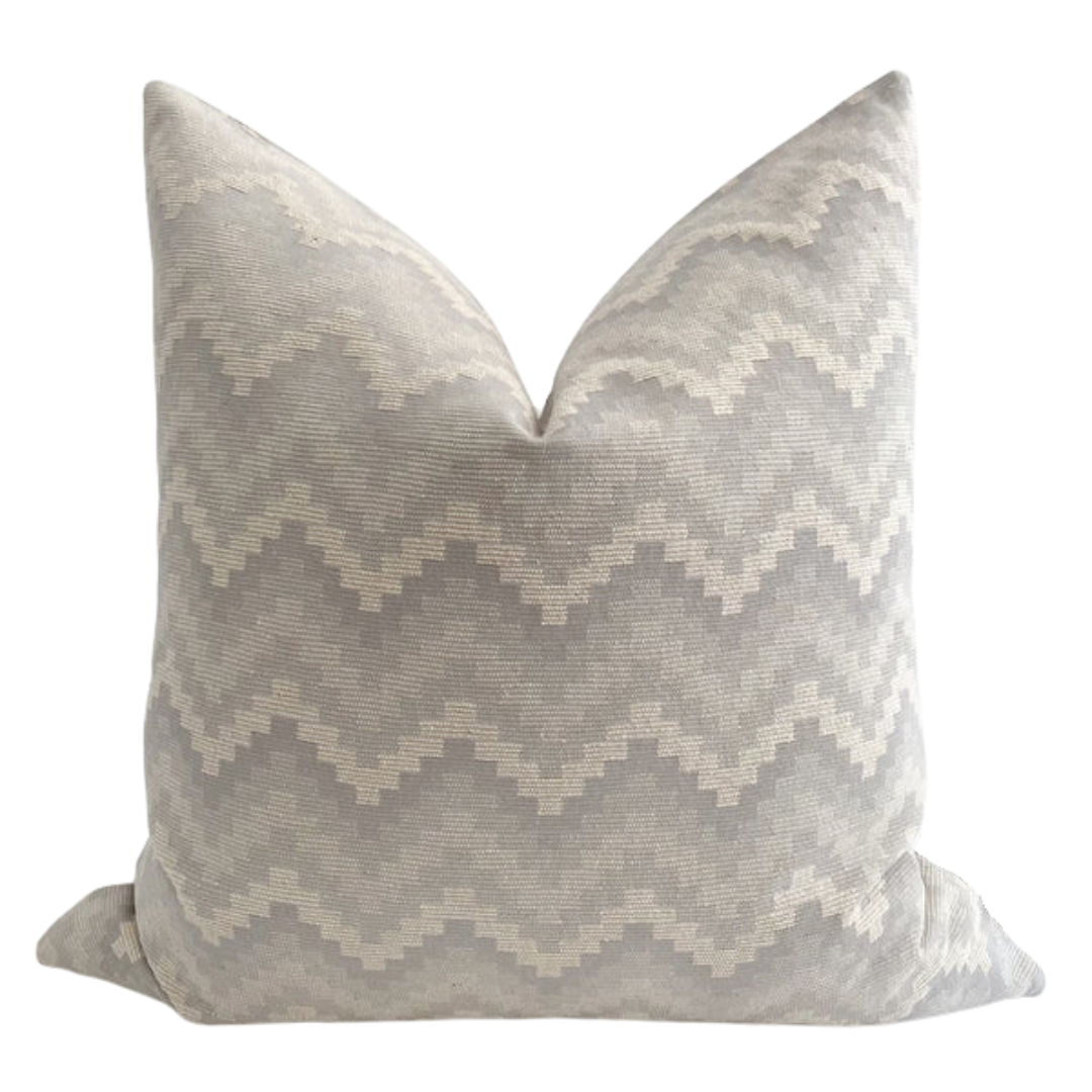 Light Blue Southwestern Pillow Cover